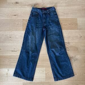 Jaded London Jeans Wide Leg Size 26 Blue